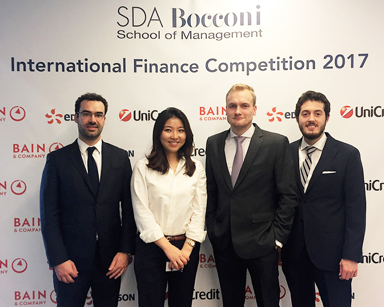 International Finance Case Competition participants from HEC Paris MBA